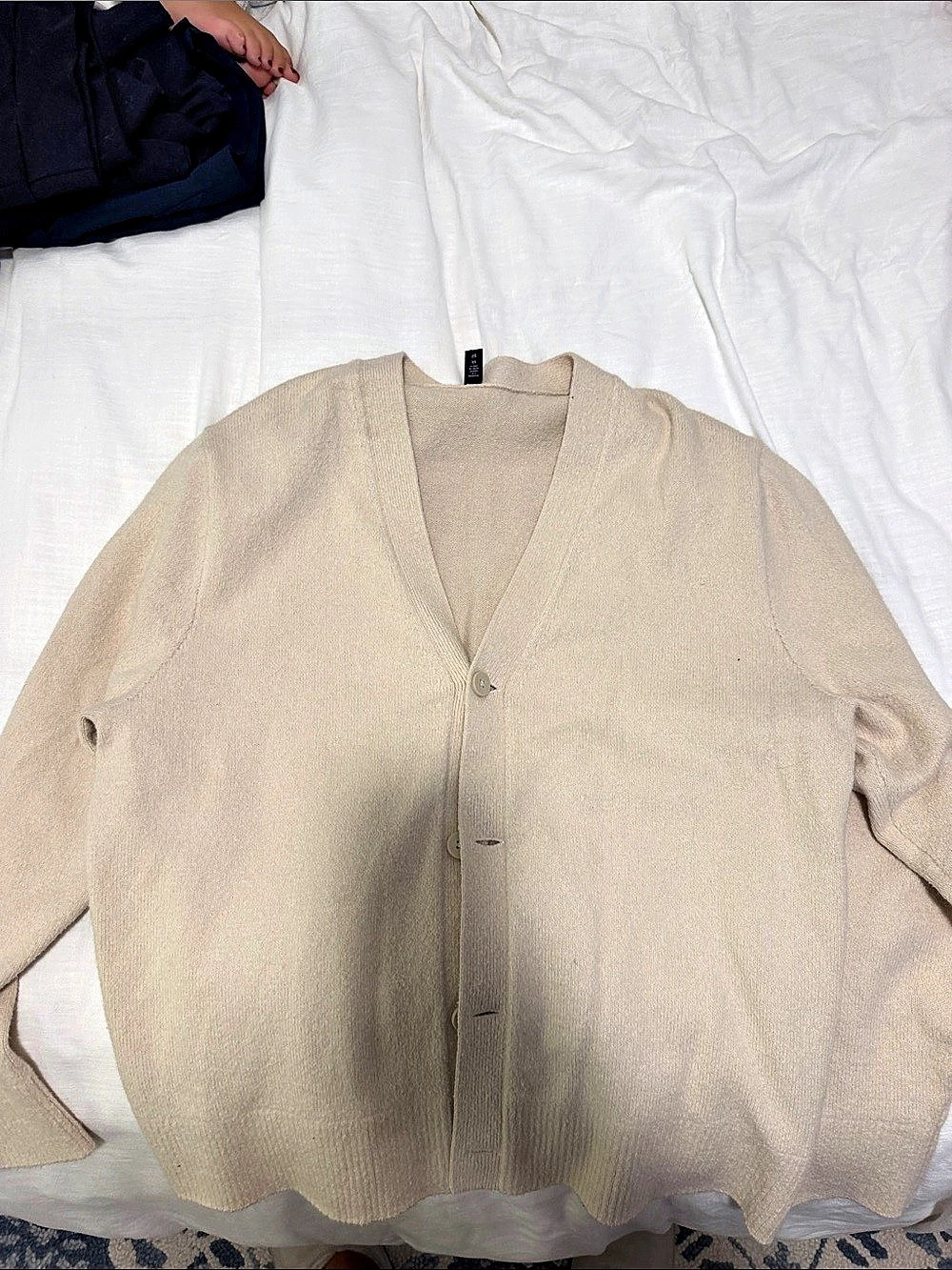 lululemon athletica Knit Button-Front Cardigan Beige